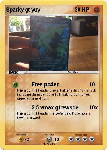 Pokemon Sparky gt yuy