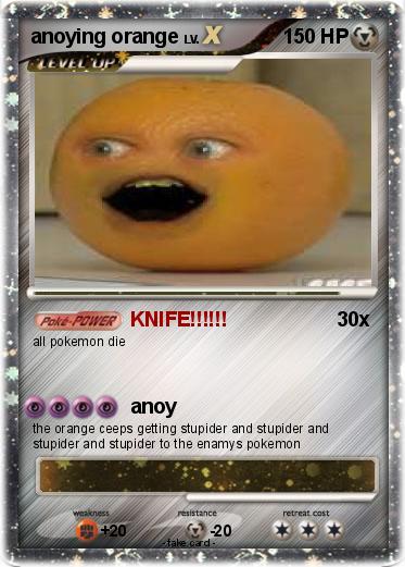 Pokemon anoying orange