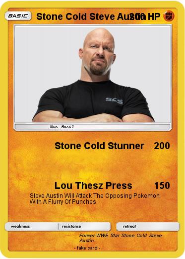 Pokemon Stone Cold Steve Austin