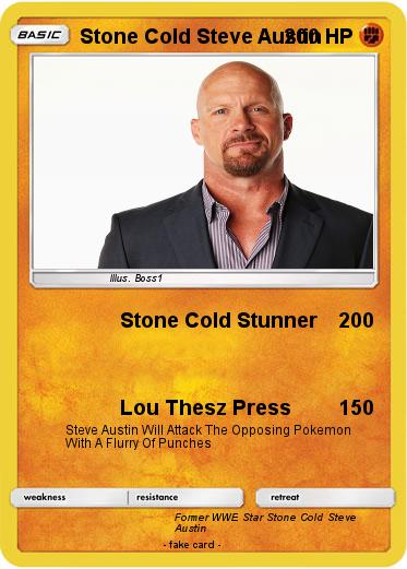 Pokemon Stone Cold Steve Austin