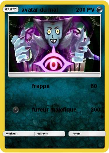 Pokemon avatar du mal