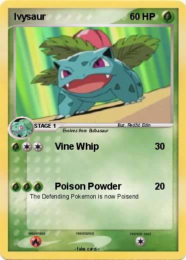 Pokemon Ivysaur