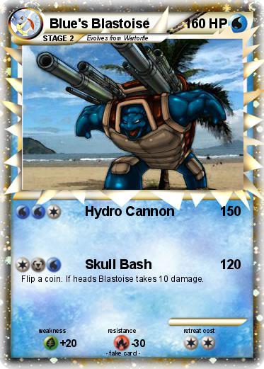 Pokemon Blue's Blastoise