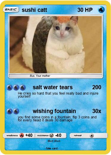 Pokemon sushi catt