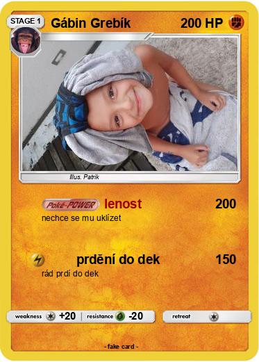 Pokemon Gábin Grebík