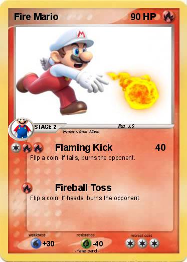 Pokemon Fire Mario