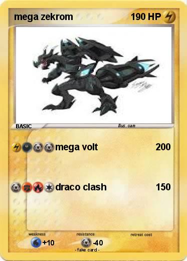 Pokemon mega zekrom