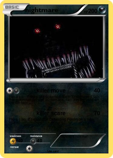 Pokemon nightmare