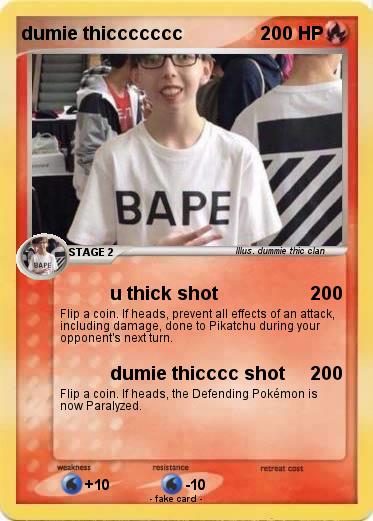 Pokemon dumie thiccccccc