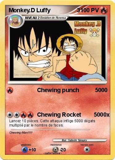 Pokemon Monkey.D Luffy                 3