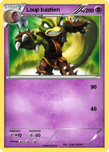 Pokemon Loup bastien