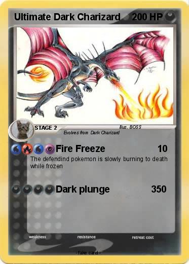 Pokemon Ultimate Dark Charizard