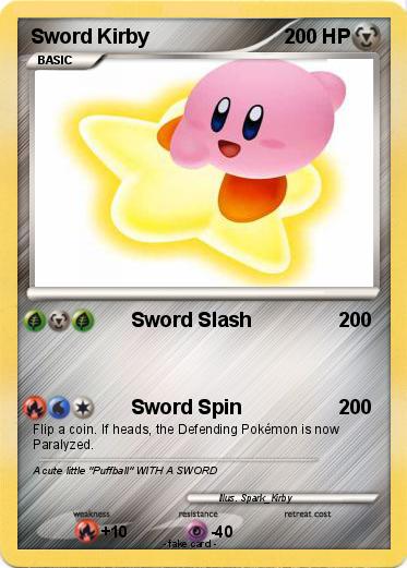 Pokemon Sword Kirby