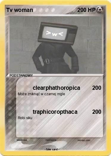 Pokemon Tv woman