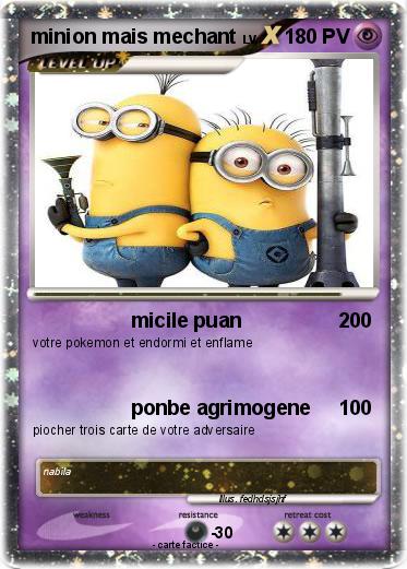 Pokemon minion mais mechant