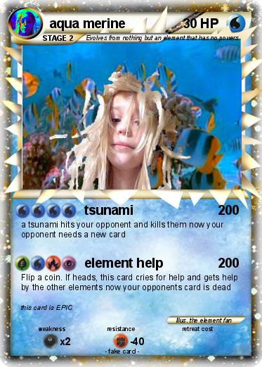 Pokemon aqua merine