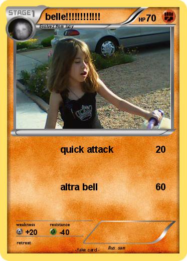 Pokemon belle!!!!!!!!!!!!