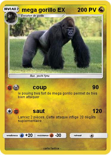 Pokemon mega gorillo EX