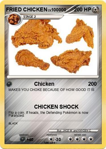 Pokemon FRIED CHICKEN