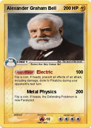 Pokemon Alexander Graham Bell