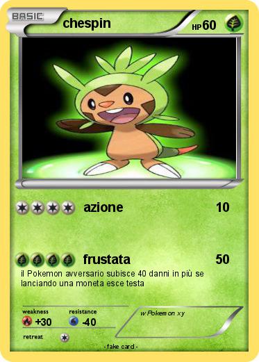 Pokemon chespin