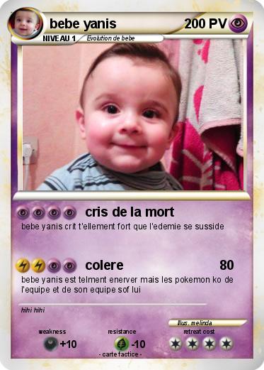 Pokemon bebe yanis