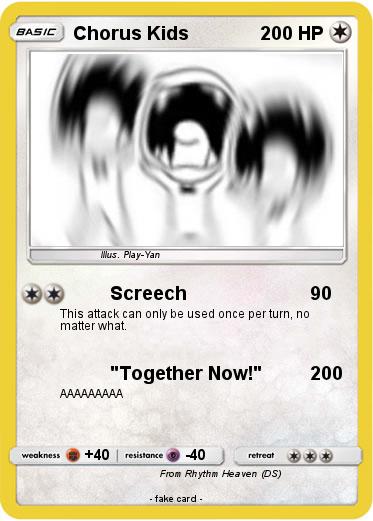 Pokemon Chorus Kids