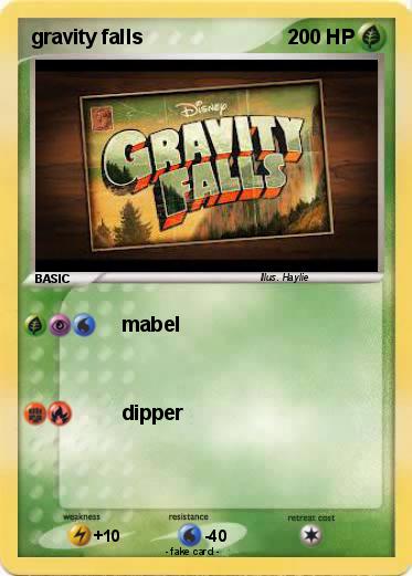 Pokemon gravity falls