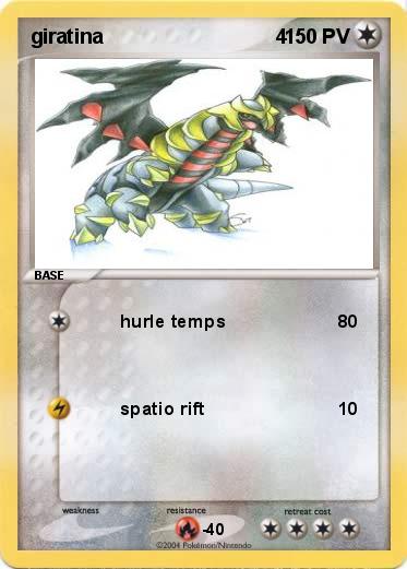Pokemon giratina                               4