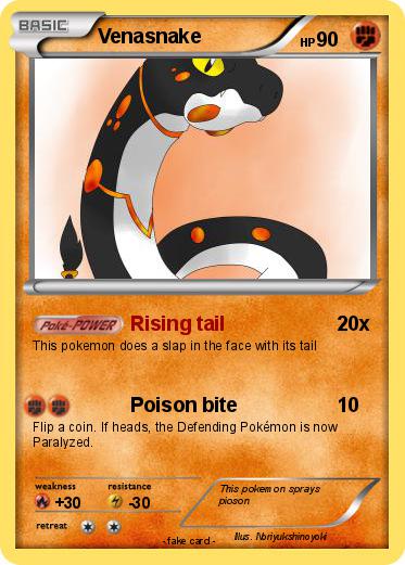 Pokemon Venasnake