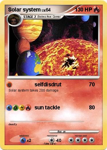 Pokemon Solar system