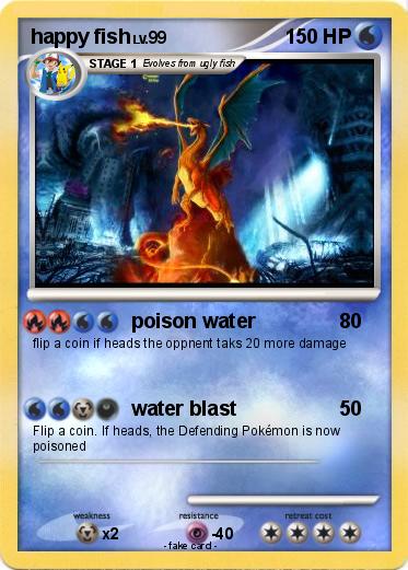Pokemon happy fish