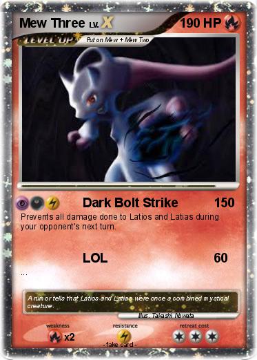 Pokemon Mew Three