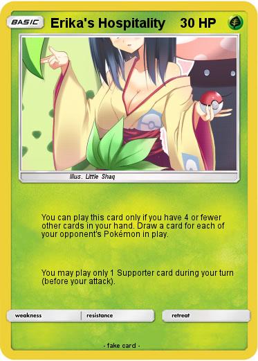Pokemon Erika's Hospitality