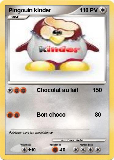 Pokemon Pingouin kinder