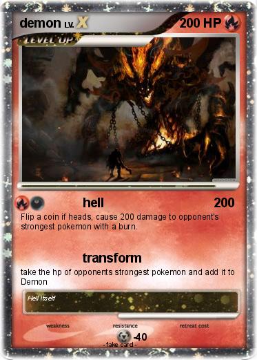 Pokemon demon