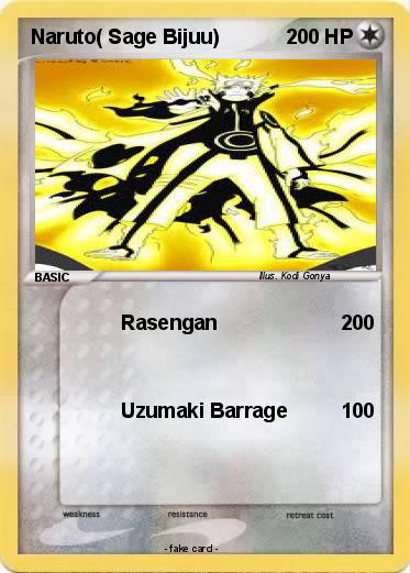 Pokemon Naruto( Sage Bijuu)