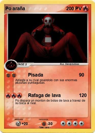 Pokemon Po araña