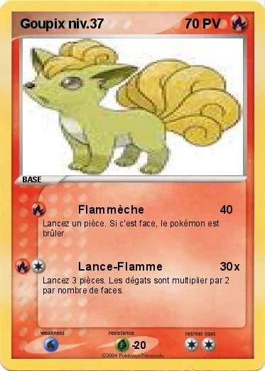Pokemon Goupix niv.37