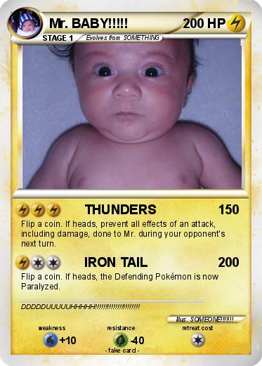 Pokemon Mr. BABY!!!!!