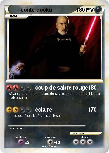 Pokemon conte dooku