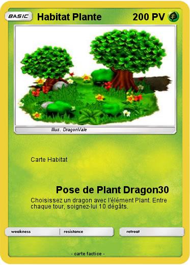 Pokemon Habitat Plante