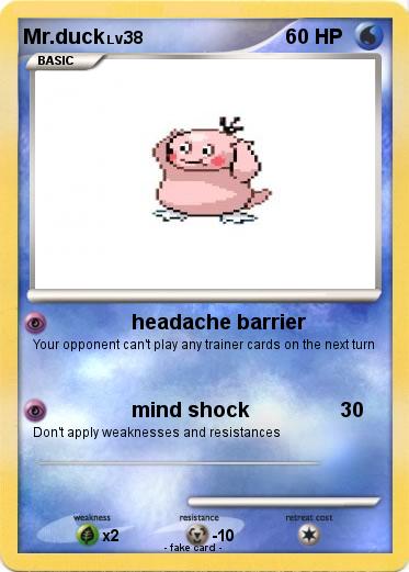Pokemon Mr.duck