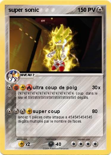 Pokemon super sonic