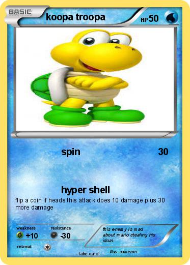 Pokemon koopa troopa