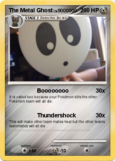 Pokemon The Metal Ghost