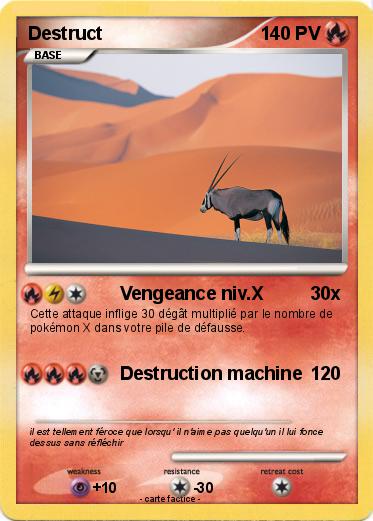 Pokemon Destruct