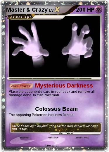 Pokemon Master & Crazy