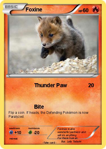 Pokemon Foxine