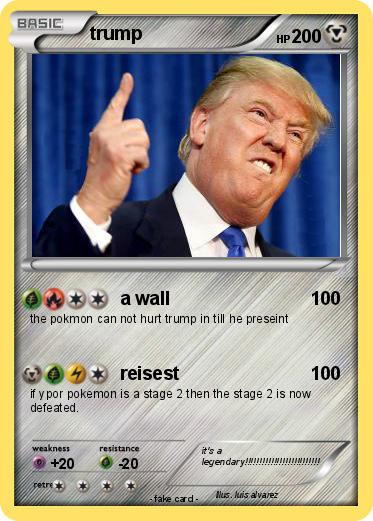 Pokemon trump